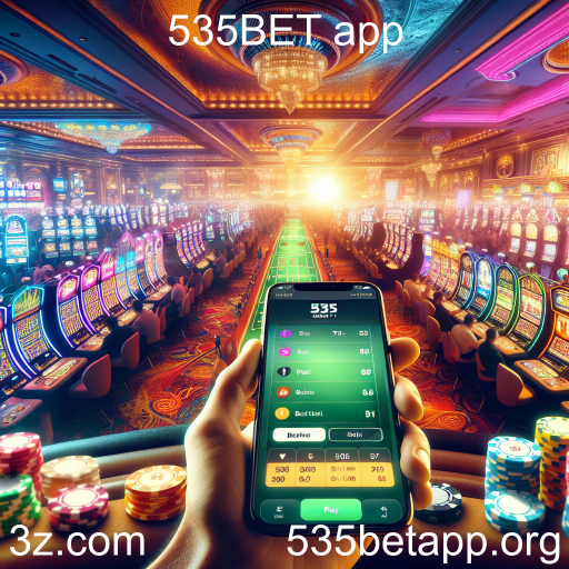 Apostas no 535BET App: A Emoção de Jogar na Palma da Mão